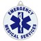 Emergency Medical Service (EMS) First Responder Round Keychain